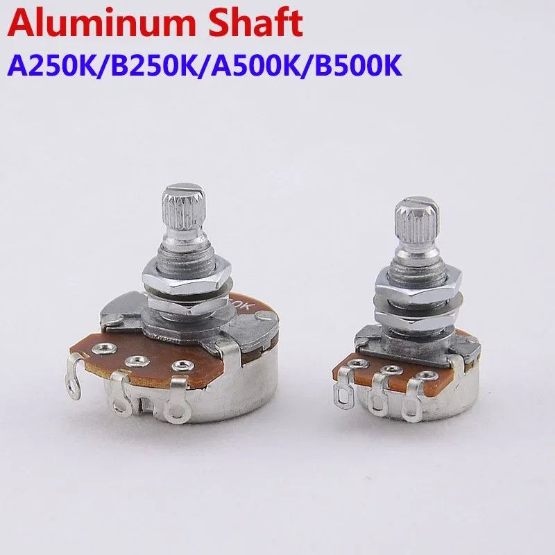 New -  Alpha Potentiometer(POT) For Electric Guitar/Bass  A250K/B250K/A500K/B500K 【Made in Korea】