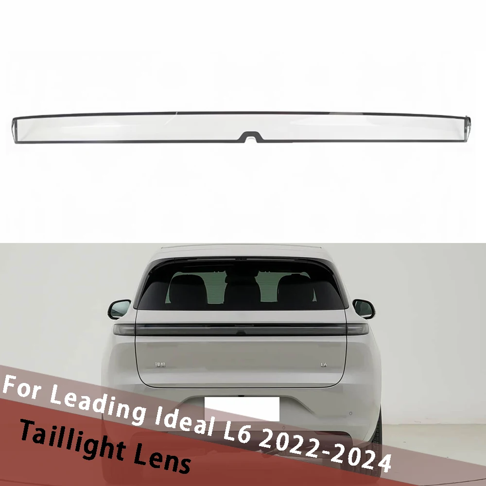 

For Leading Ideal L6 2022 2023 2024 Through Taillight Cover Taillamp Housing Rear Lamp Shell Transparent Lampshade Lens Shade