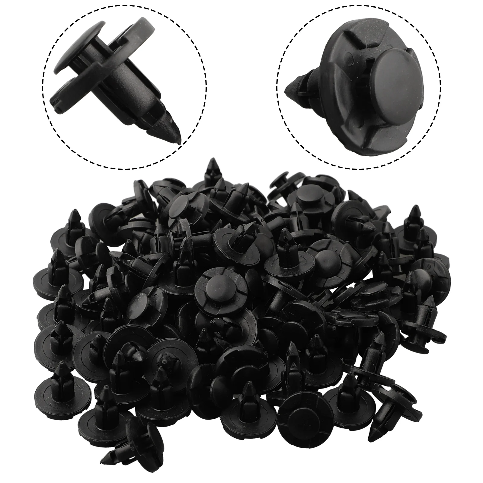 Automotive Clips 0155309321 Clips Black Color High-strength Material OE Part Number 0155309321 Replacement Clips