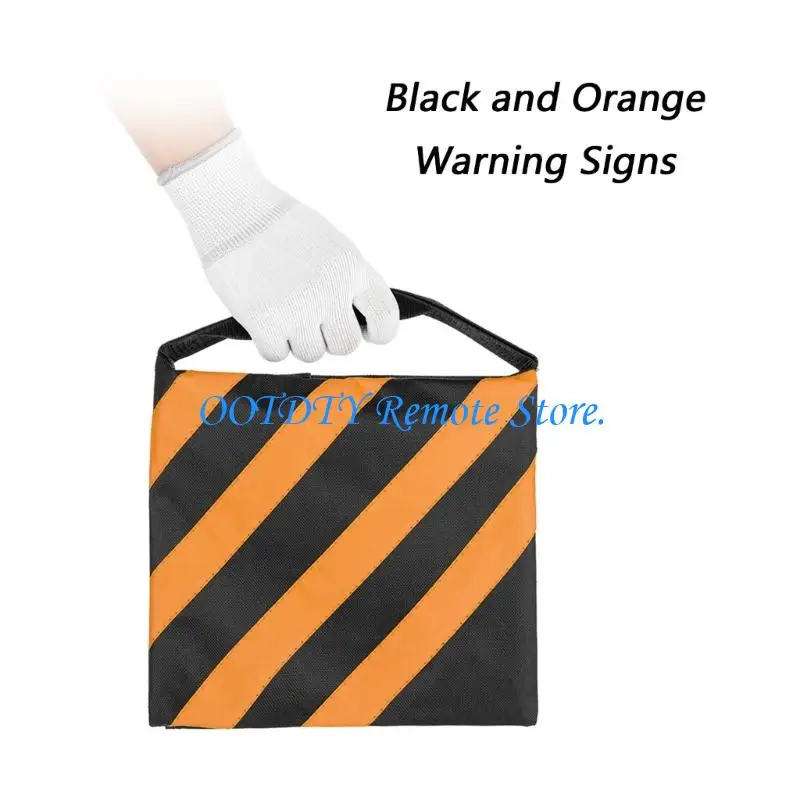  Thickened 0.3mm University Photography Weight Sand Bag Double Color Striped ending