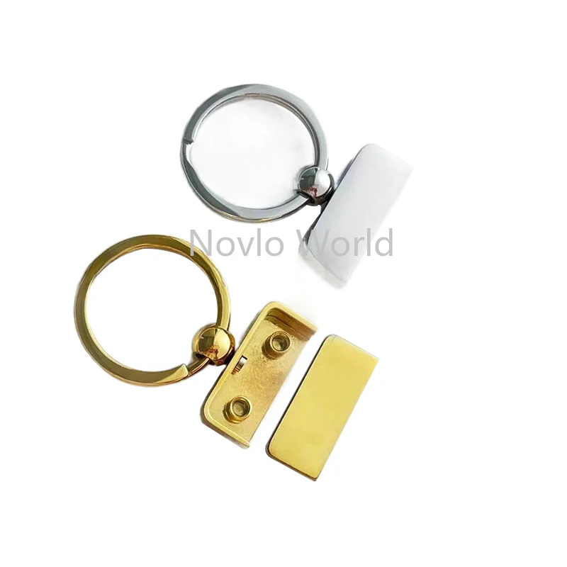 5-20-50PCS 20MM 24MM 25MM portachiavi in metallo portachiavi per donna uomo borse cinturino per cintura fibbie portachiavi gancio accessori Hardware