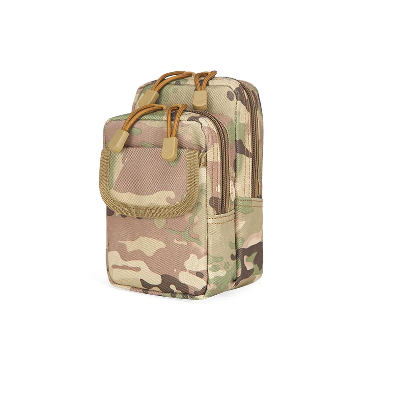 

Outdoor sports waist bag, adventure tactics belt waist bag, wearing belt coin purse, 6-inch mobile phone waist bag