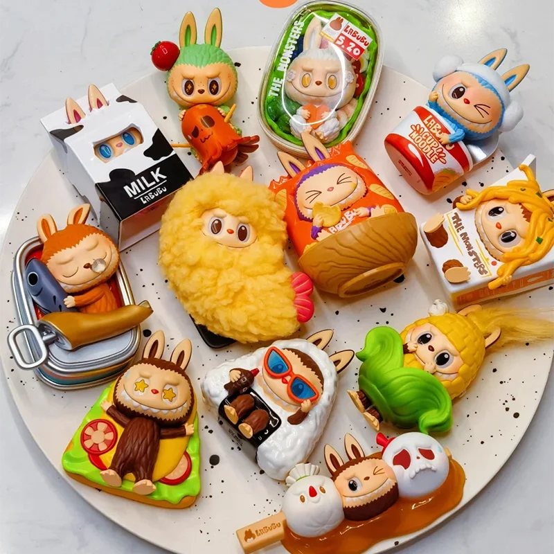 

Popmart The Monsters Wacky Mart Series слепая коробка аниме фигурка Guess Bag орнамент фигурки домашний декор куклы модель для девочек