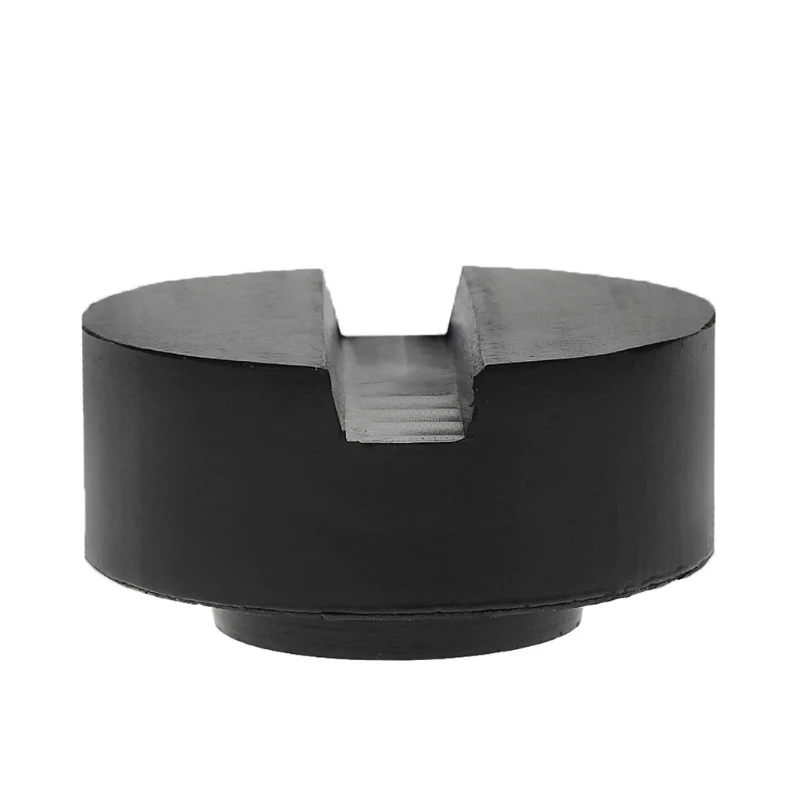 Black Rubber Slotted Floor Pad Frame Adapter For Pinch Weld Side Pad