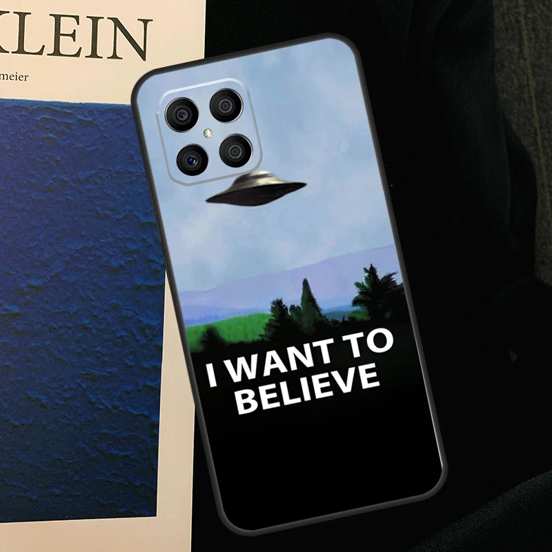 The X Files I want to Believe Phone Case For Huawei P50 P40 P30 P20 Lite Nova 5T P Smart 2021 Honor X8 X7 X9 50 Pro