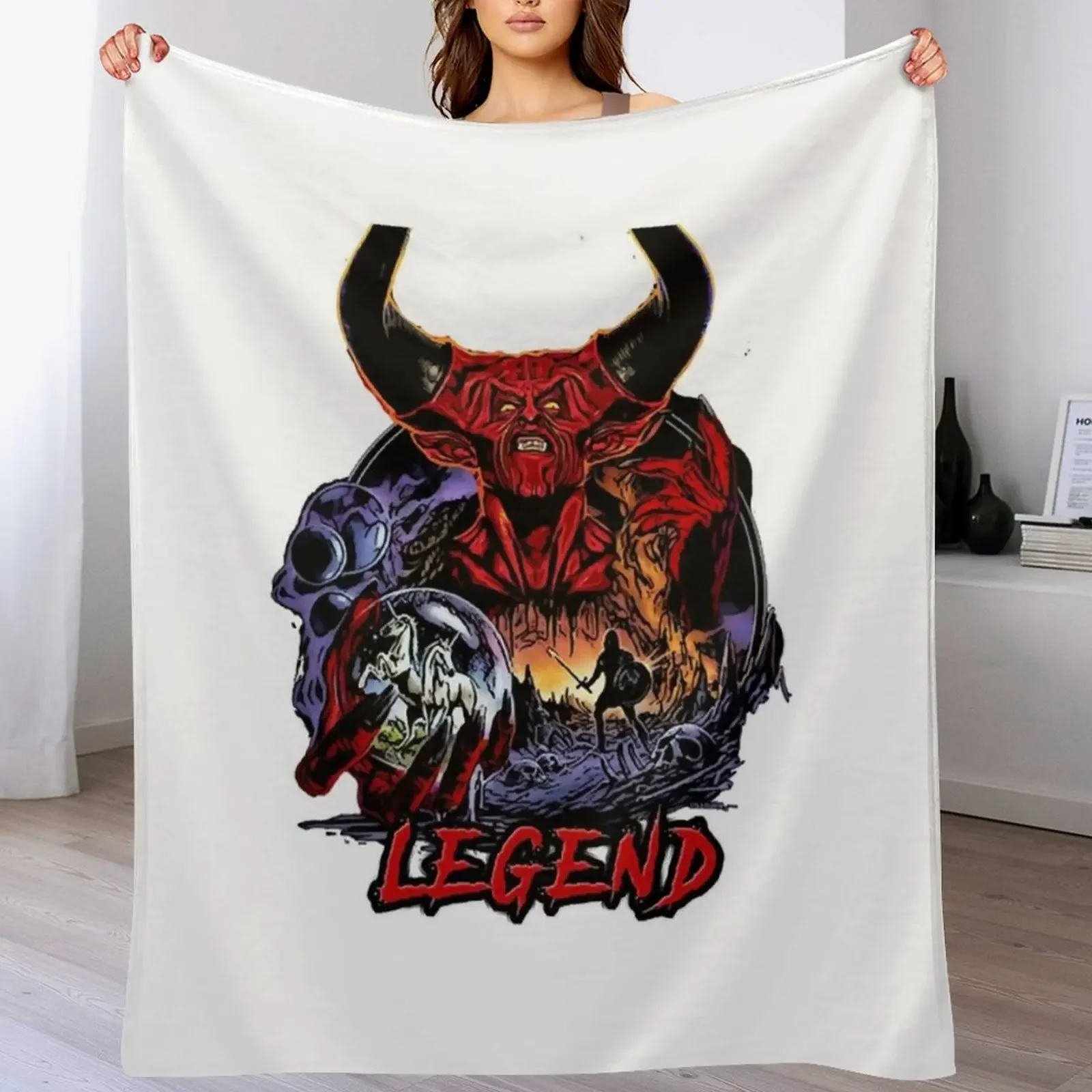 

Legend Throw Blanket Decorative Sofas Single Thermals For Travel Cute Blankets