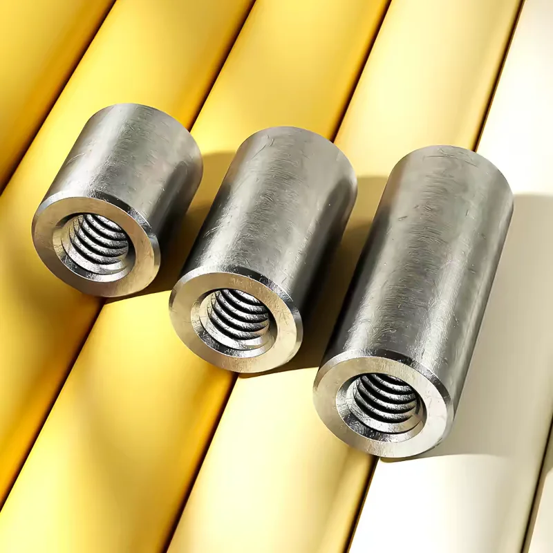 

M2M2.5M3M4Carbon Steel Natural Color Extended Cylindrical Nut Link Rod Sleeve Welding And Compression Molding