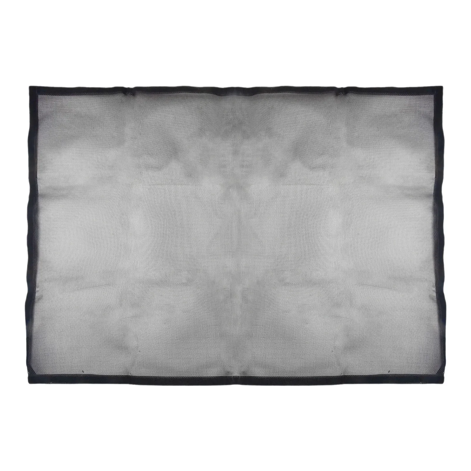 Sturdy Fireplace Shield  Prevent Children and Pets from Venturing  Scratch Resistant PVC Mesh Fabric  Easy Installation  Black