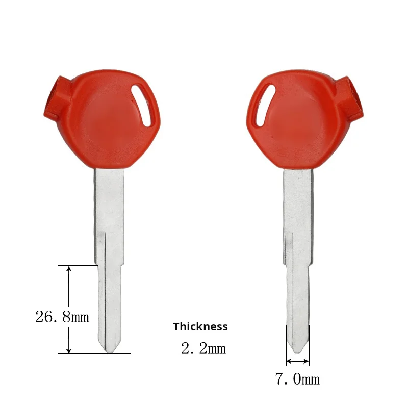 مفتاح دراجة نارية هوندا ، مناسب ل xindazhu ، Wuyang ، WH100 ، Joy 125CC ، Jiaying ، فارغة (بما في ذلك المغناطيس)