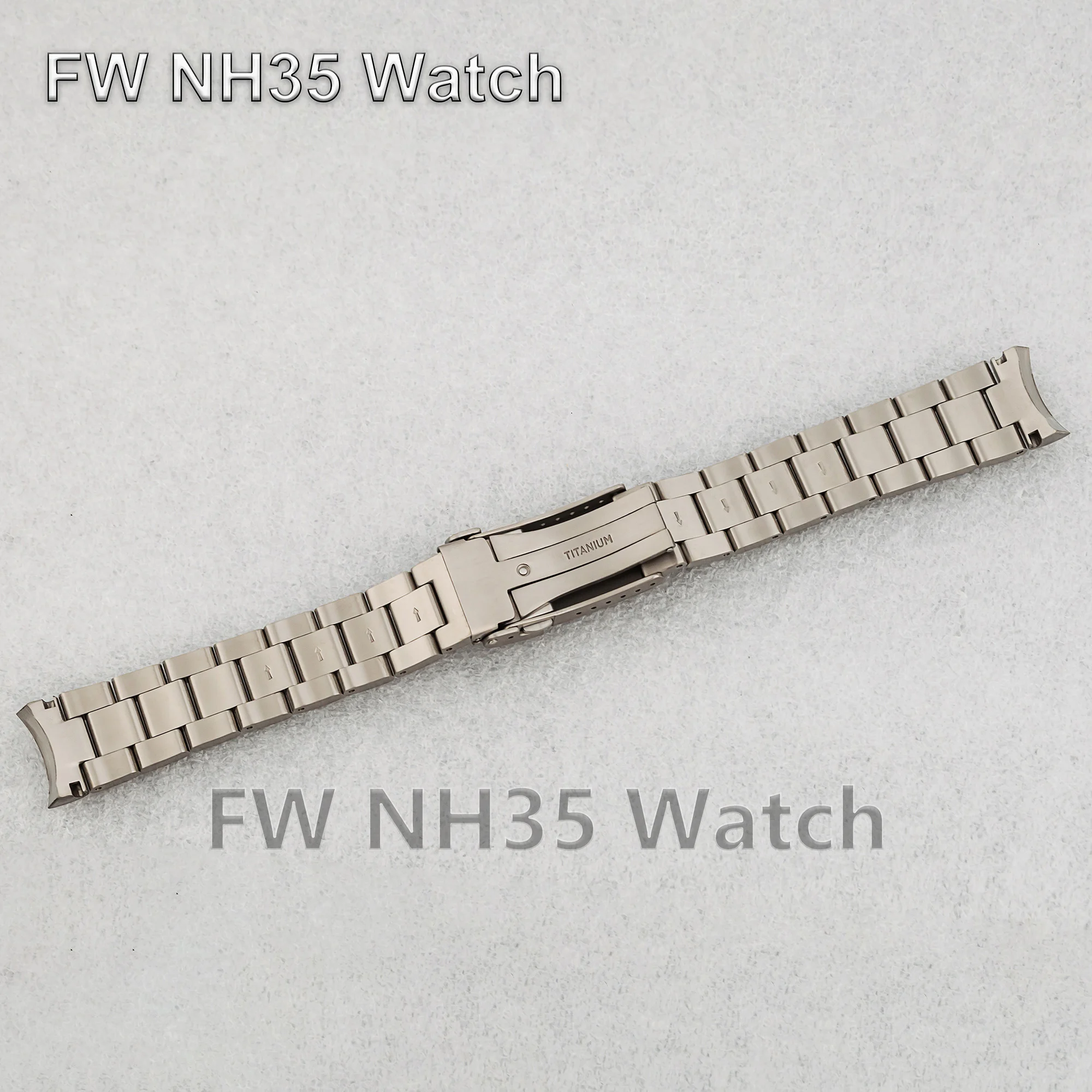 New Watch Band for SUB GMT Titanium Watches High Quality Titanium 20mm Watch Strap Fit NH34/NH35/NH36 Automatic Movement