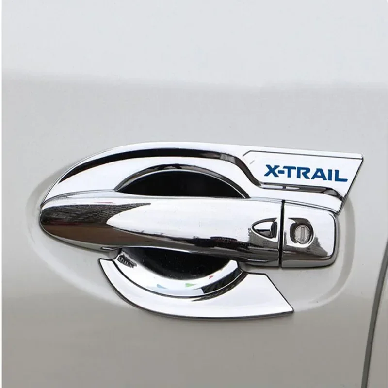 For Nissan X-trail T32 2014-2017 2018 2019 2020 ABS Chrome Car Styling Door Handle Cover Door Handle Bowl Trim  Accessories