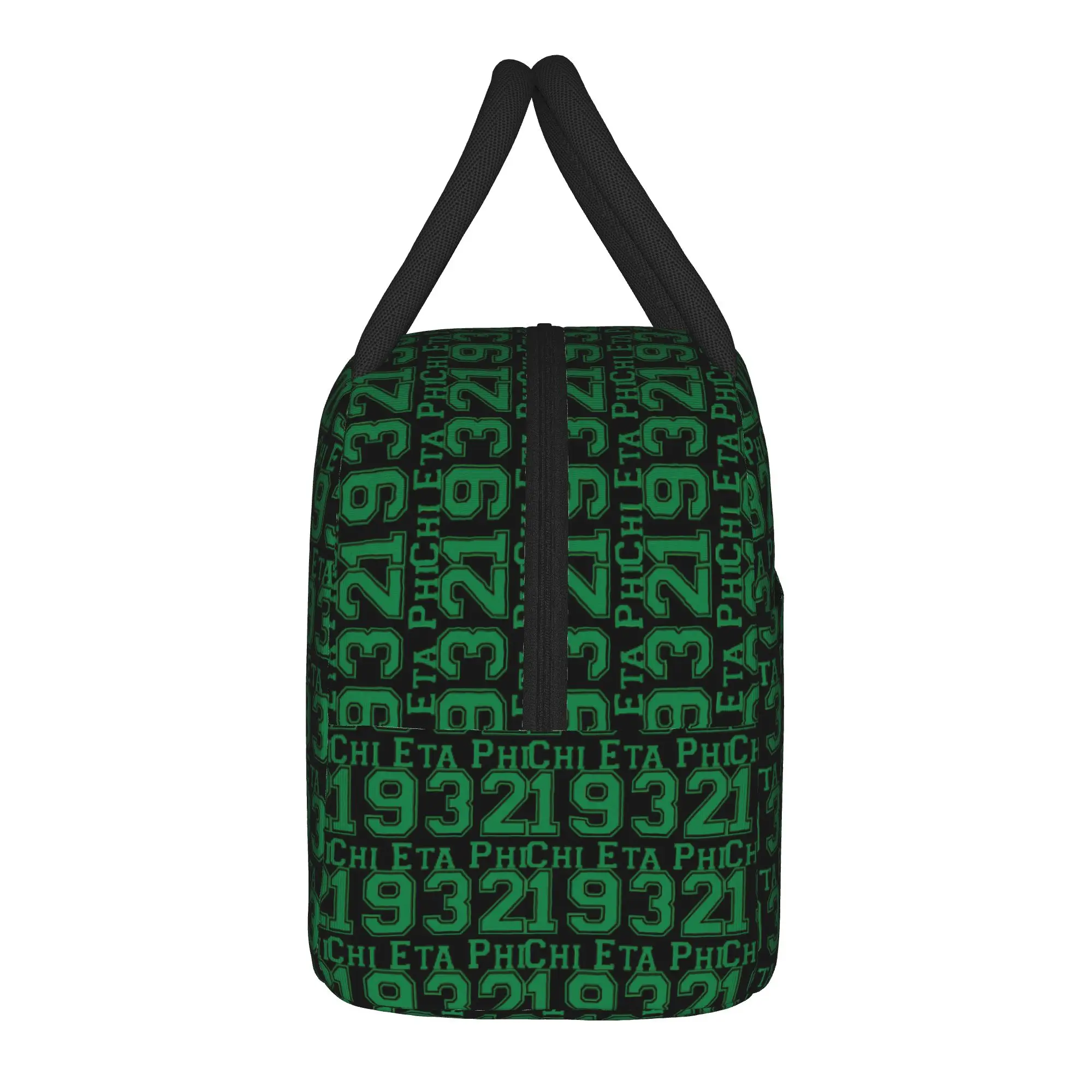 CHI ETA PHI Sorority Nurse 1932 Lunch Bag  Fun Lunch Box For Girls Office Portable Zipper Cooler Bag Print Thermal Tote Handbags