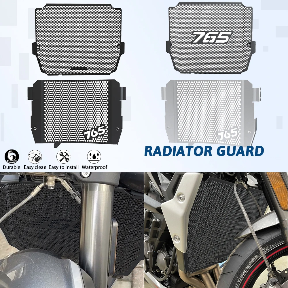 Motorcycle 2023 2024 2025 FOR Street Triple 765 R/S/RS 765S 765R 765RS MOTO2 Radiator Guard Grille Cover StreetTriple Protector