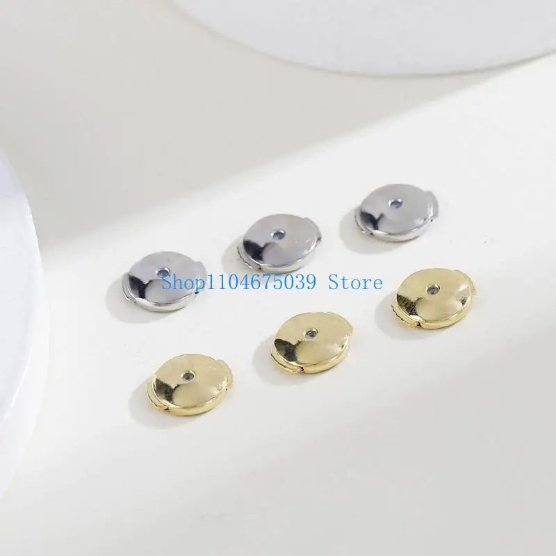 

5asd Functional Attachment with Locking Closure Ear Backs Discs for Studs Ear Hooks