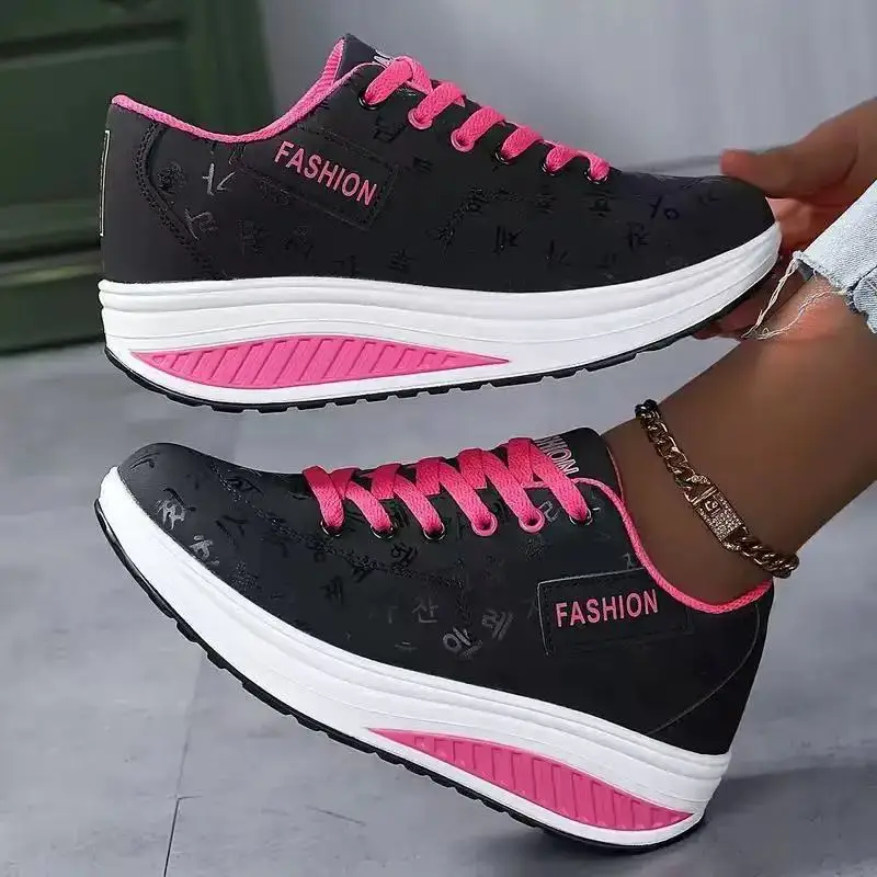 

Shoes for Women Leather Waterproof Women Shoes Leisure Travel Shoes Non Slip Running Platform Sneakers Loafers Zapatos De Mujer