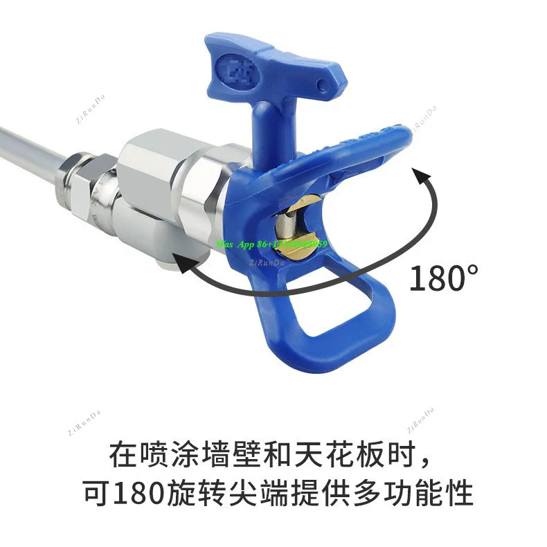 Spraying Machine Fixed Universal Head Nozzle 360 Degree Adjustment Rotating Nozzle Elbow Universal Accessories