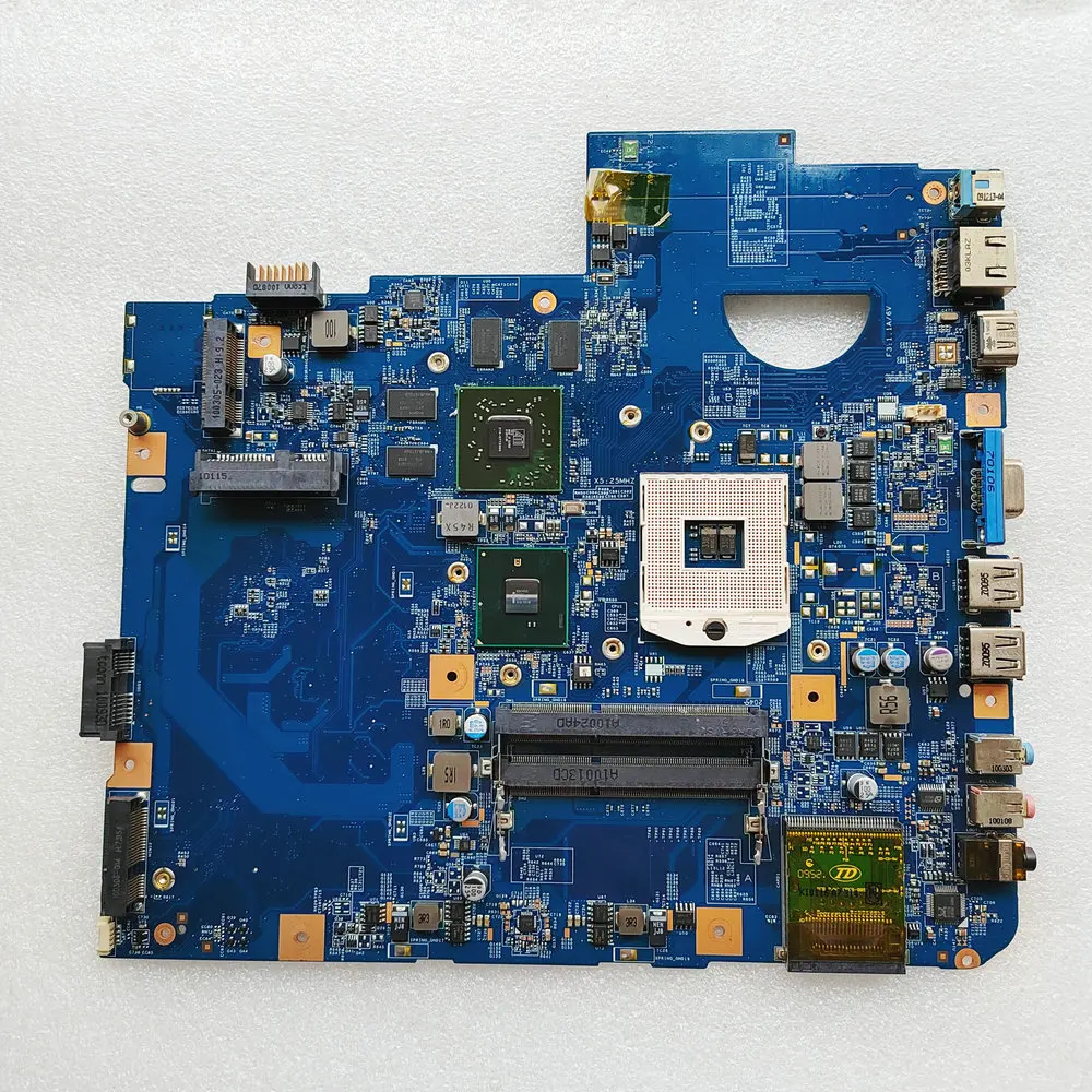 09285-1M For Acer aspire 5740G 5740 Laptop Motherboard 48.4GD01.01M MBPM701001 MBPM701002 JV50-CP MB HM55 DDR3