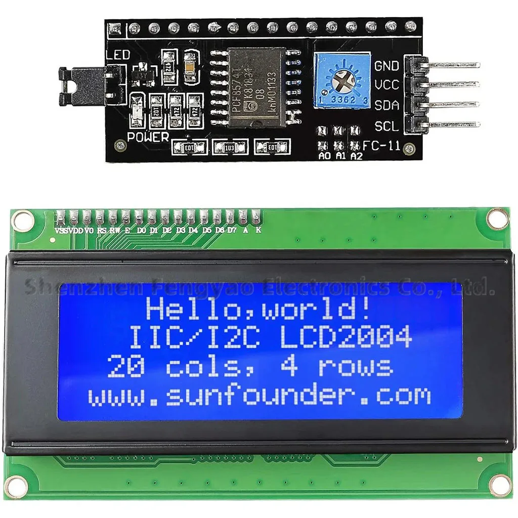 modulo-de-exibicao-lcd-20x4-2004-com-adaptador-de-interface-serial-iic-i2c-iic-i2c-twi-serial-2004-20x4-modulo-lcd-escudo-para-arduino-r3