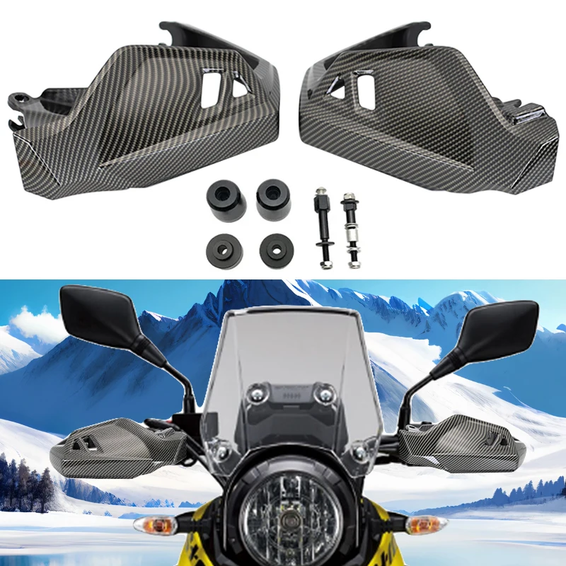 

Для Suzuki V-Storm DL250 DL 250 V Strom 250 2017-2024 2022 2023 карбоновая защита рук ветрозащитный щиток рук