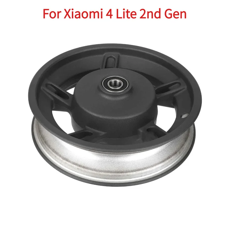 

Front Wheel Hub Aluminum Alloy Rim For Xiaomi 4 Lite 2nd Gen Electric Scooter Fronts Wheels Drum Brake Durable Replacement Part