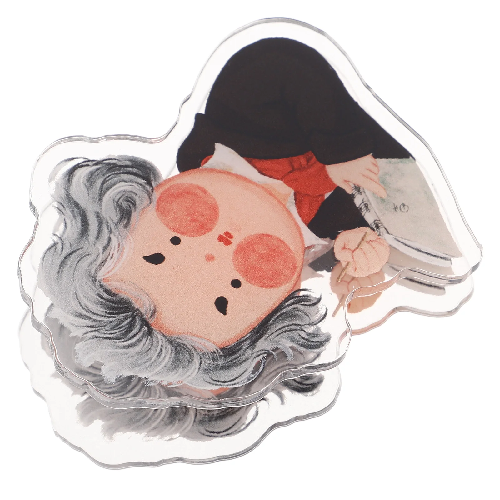 

Compact Cartoon Music Sheet Clip Reusable Plastic Holder for Small Piano Violin Guzheng Music Book Pages Practice