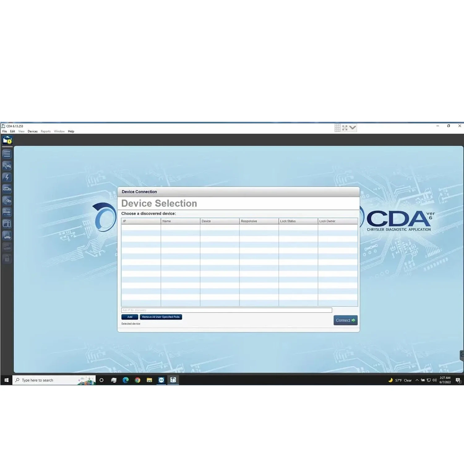 2023 CDA 6.15.188 CDA 6 15 Engineering Software Work with MicroPod 2 II for FLASH Downloader AND VIN EDITING for DODGE/CHRYSLER