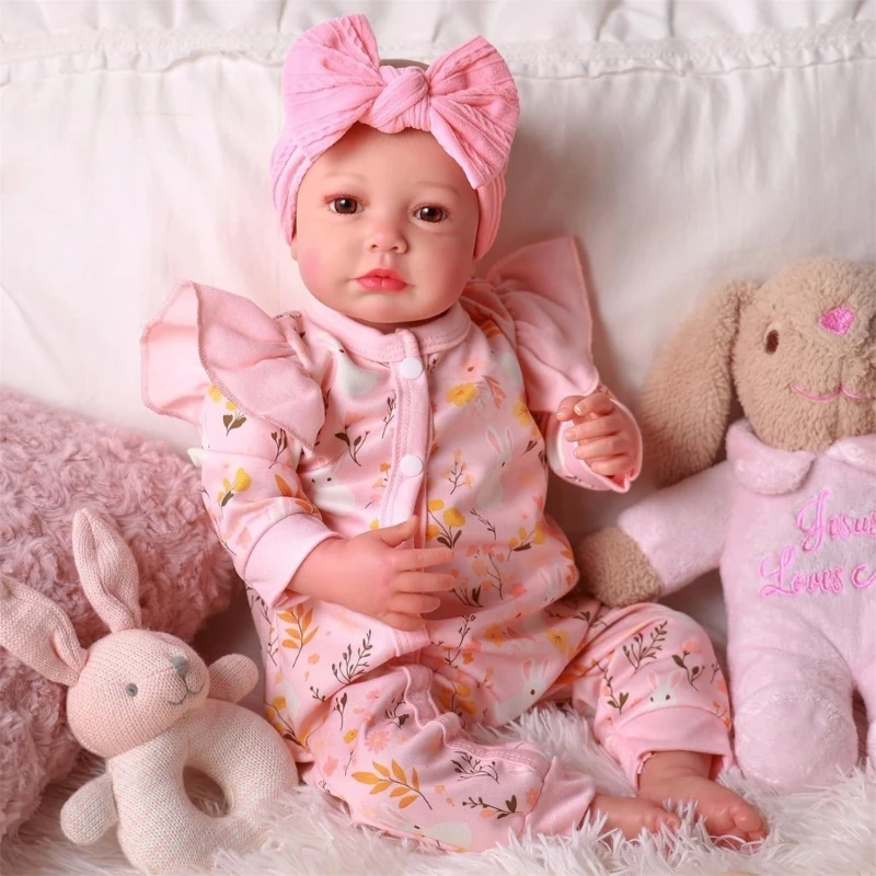

51cm Realistic Reborns Toy Baby Doll Comfort Toy For Children Educational Play