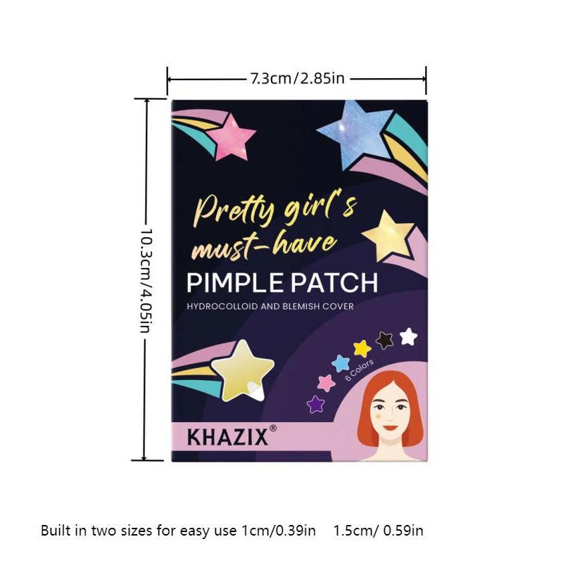 1400 قطعة/المجموعة/المجموعة الملونة على شكل نجمة حب الشباب بقع العناية بالبشرة ملصقات المخفي بقع الوجه أدوات ماكياج أداة العناية بالوجه #6