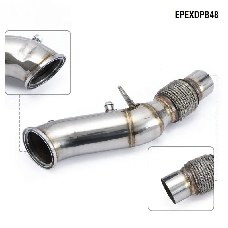 Exhaust Downpipe for B46 F20 F30 G20 220i 320i 430i 530i G29 Stainless Steel Exhaust Pipe