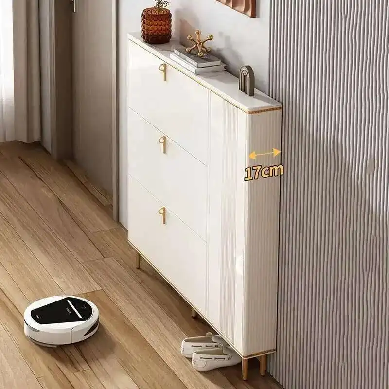 

Entrance Doorway Shoe Cabinet Ultra Thin Hallway Display Storage Shoe Rack Organizer Design Armario De Zapatos Furniture Home