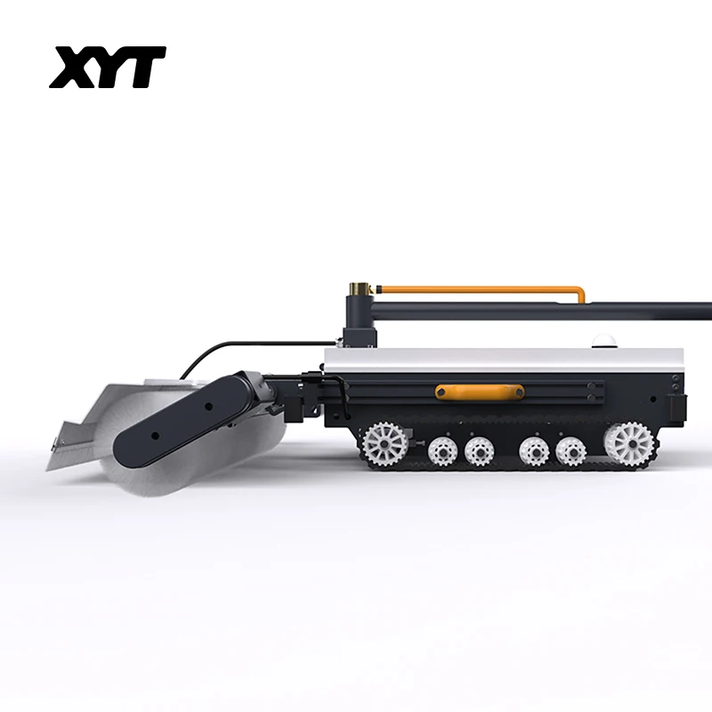 Robot limpiador de paneles solares y máquina para techos X7