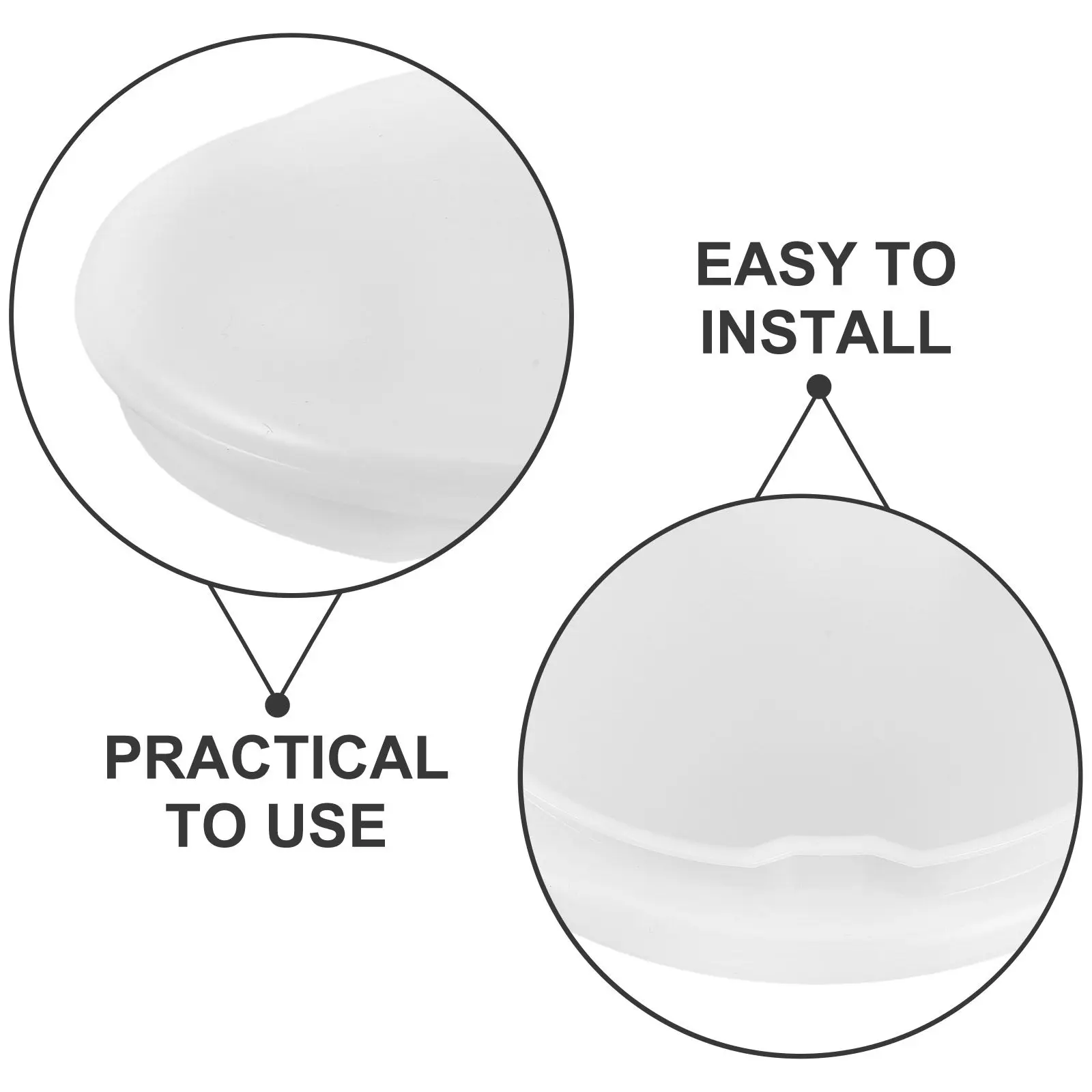 ceiling lamp shade Acrylic Ceiling Fan Light Lampshade Replacement Mushroom Lamp Cover for Home Office Ceiling Fan Light fixture