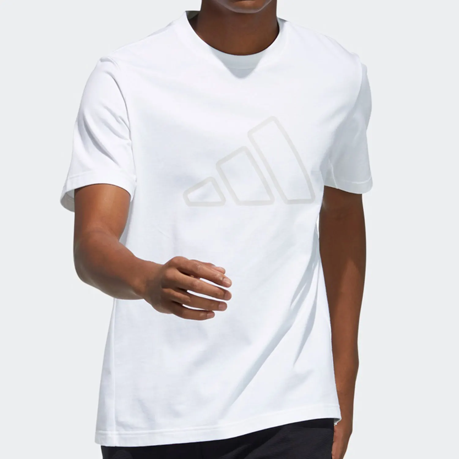 

Adidas genuine summer new men's casual round neck short sleeved T-shirt GP0985