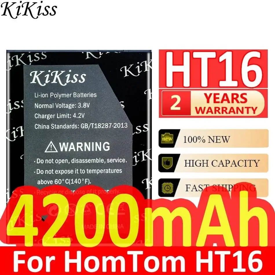 

4200mAh Mobile Phone Battery Reliable Power Supply For Homtom HT16