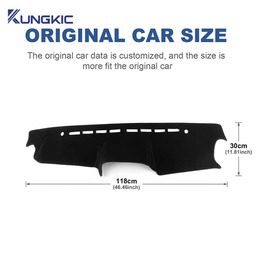 Imagen 2 del producto Para Suzuki Jimny JB64 JB74 2019 2020 2021 2022 2023 2024 2025, cubierta para tablero de instrumentos de coche, alfombrilla, almohadilla para parasol, capa, cojín, cubierta para tablero