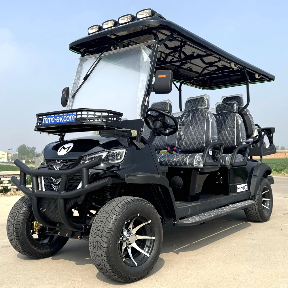 Hot Sale MMC Off-road Garden Advanced Comfort High Quality 2+2 Seats Independent Suspension Electric Golf Carts