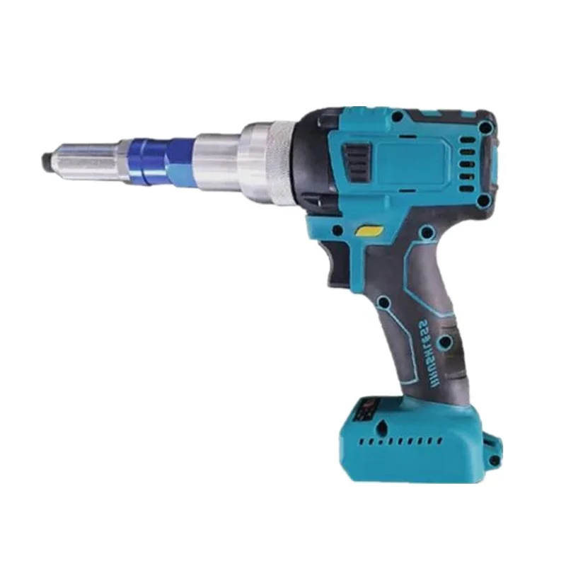 Brushless Electric Riveter Gun, ferramenta de rebitagem sem fio, chave de fenda, rebite aplicável, sem bateria, bateria Makita 18V, 2.4-4.8mm