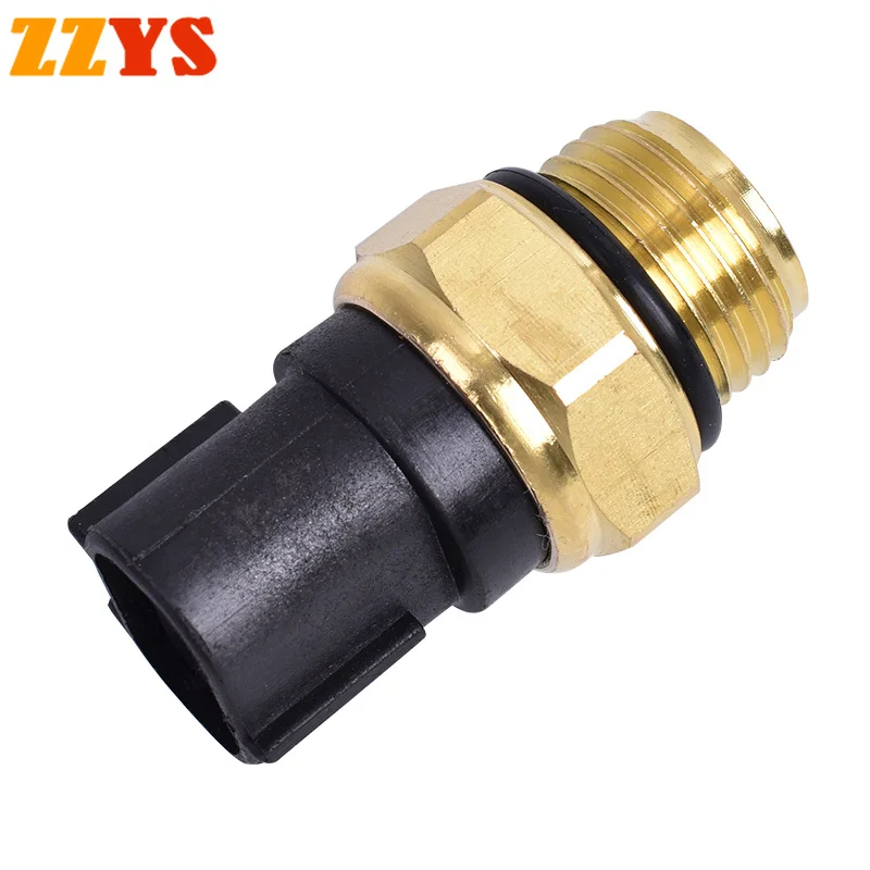 Motorcycle Water Tank Temperature Sensor Control Switch Assy Radiator Cooling Fan Thermo For SUZUKI UH125 UH 125 AN250 AN 250