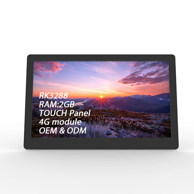 15.6 Inch Capacitive Touch Digital Signage And Displays Advertisement Support Embedded Lte 4g Module Lcd Display