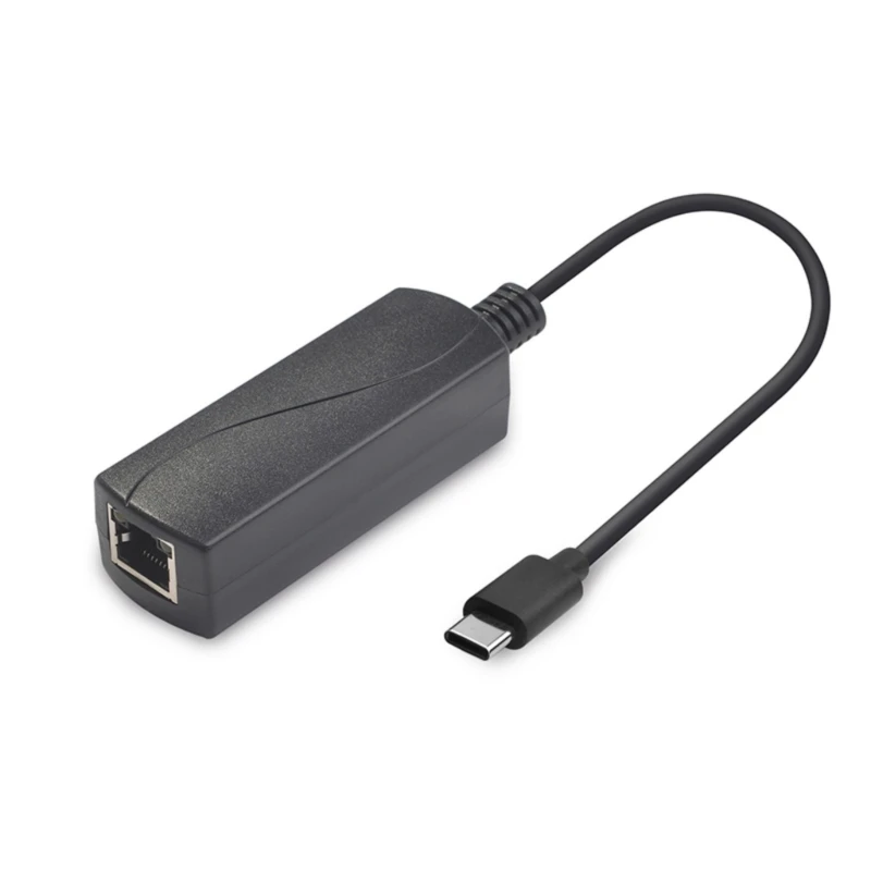 F3MA Adaptador USB C para Ethernet Adaptador Internet com 10/100 Mbps para Celulares Tablet