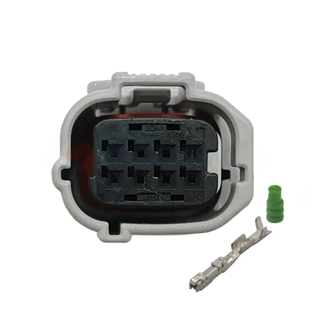 8 Pin Automotive Connector 90980-12520 90980-12519 6189-1240 6188-0779 Car Reversing Radar Plug Parking Sensor Socket For Toyota