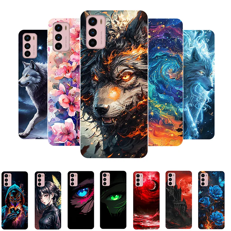 For Motorola Moto G42 Case XT2233-2 Wolf Painted Cover Shockproof Soft Silicone Phone Case For Moto G42 Fundas MotoG42 G 42