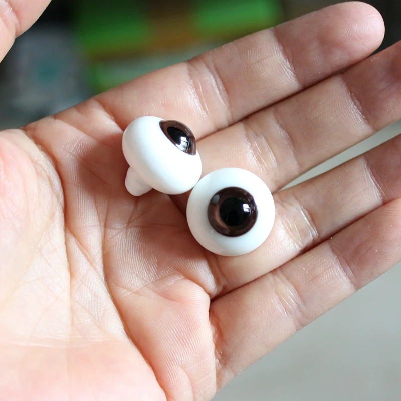 Reborn Doll accessories Articulated 6 8 10 12 14 16 18 20 22 24mm 1/6 1/4  1/3 bjd doll glass eyes eyeball for girl boy CA0015