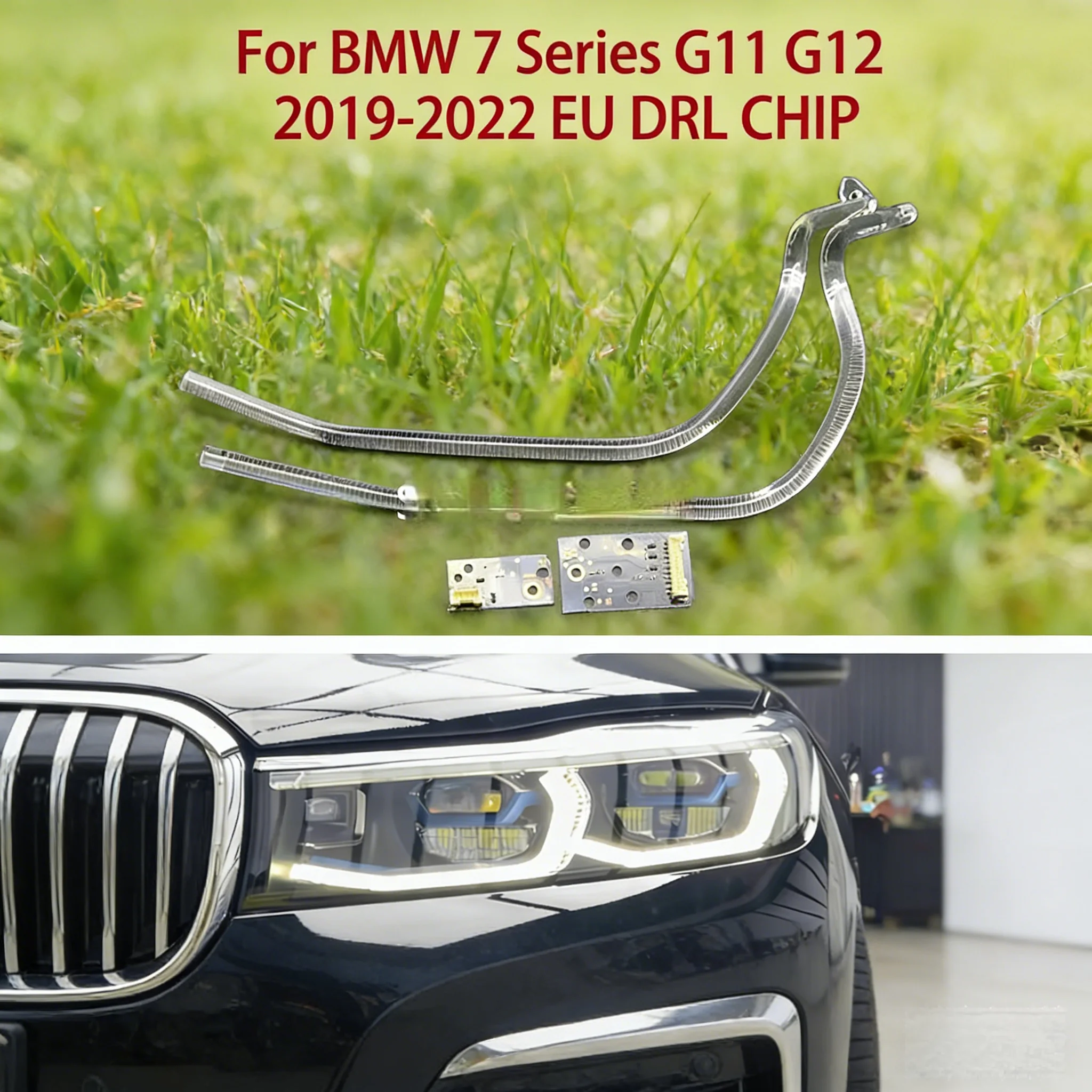 

For BMW 7 Series G11 G12 2019-2022 EU White Light Source Module Ballast Chip Angel Eye Car Headlight DRL CHIP Conduit Strip
