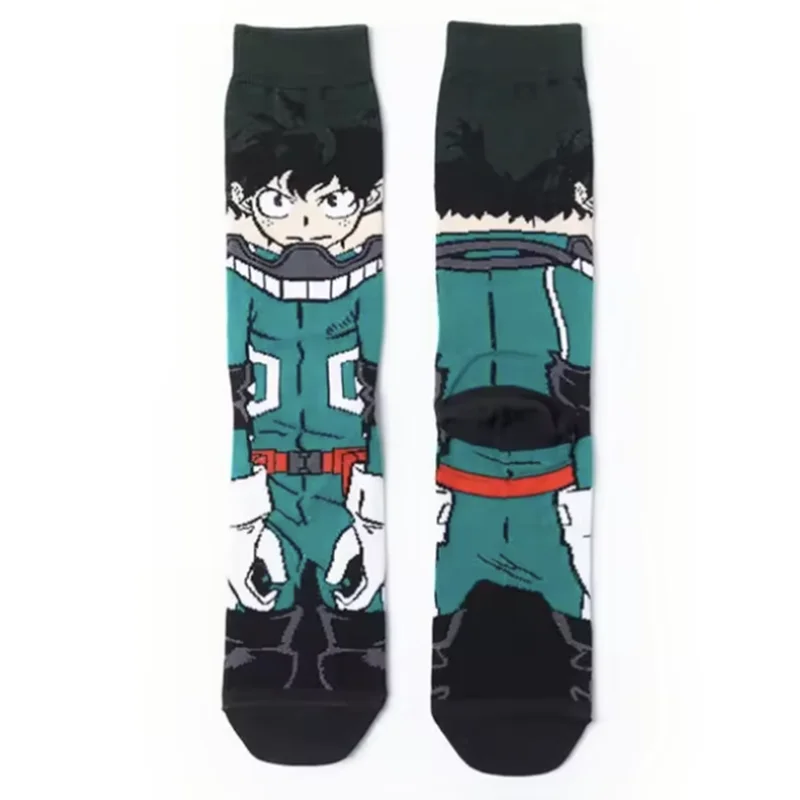 Anime My Hero Academia Boku no Midoriya Izuku Bakugou Katsuki Todoroki Shoto Cosplay Socks Academia Sockings Accessories Prop