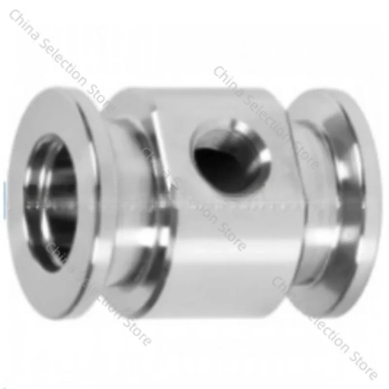 KF16-1/4NPT Internal Thread Tee Joint KF25 Flange 1/4NPT Internal Wire Adapter Flange 304 Stainless Steel