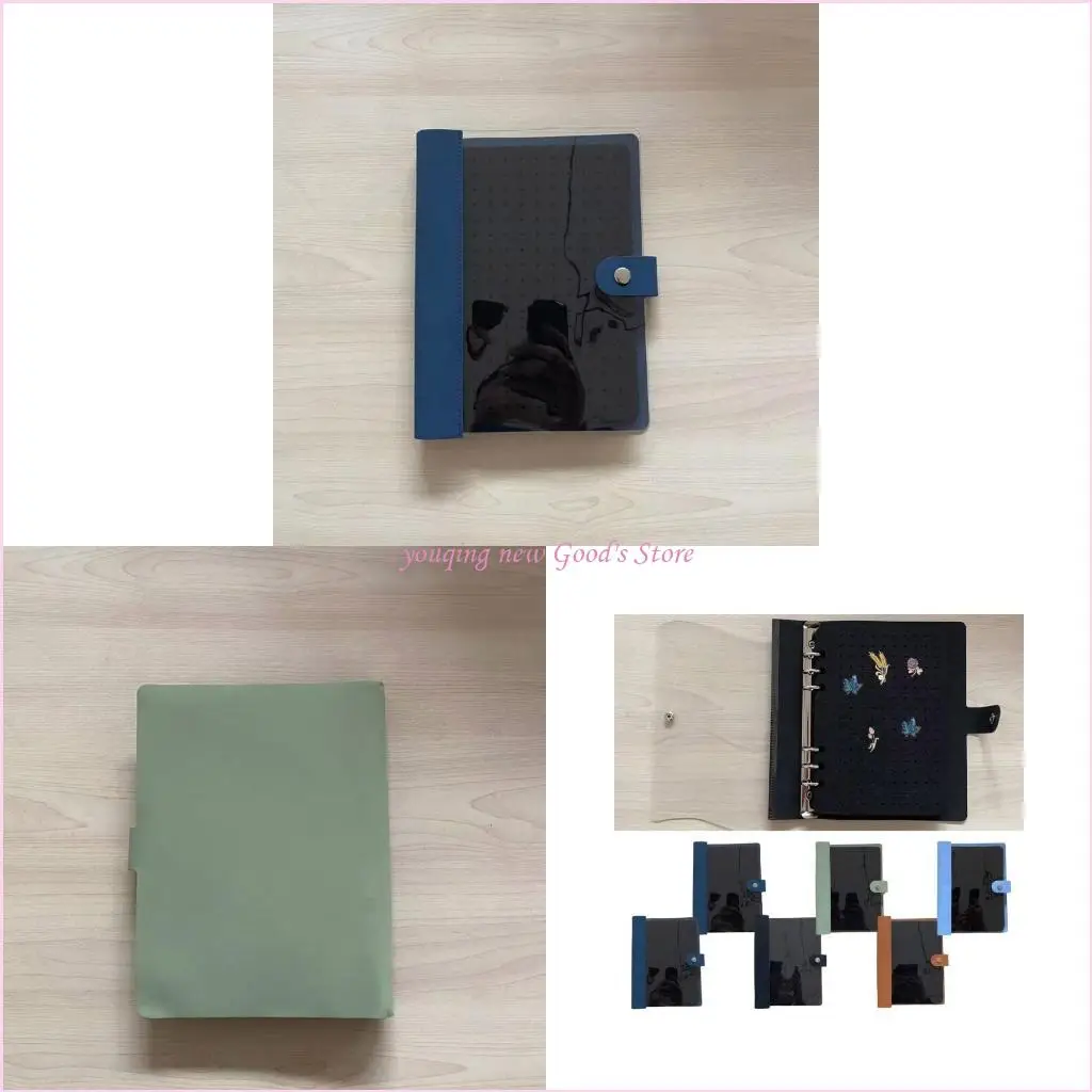 

57QA Портативный органайзер для книги с 8 страницами и прозрачной обложкой, удобный для путешествий