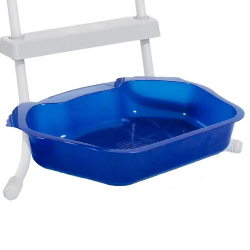 

Pool Foot Bath Tray Big Basin Foot Wash Tub Tray Foot Soaking Basin For Pool Non-Slip Poolside Foot Washing Tray For In Ground