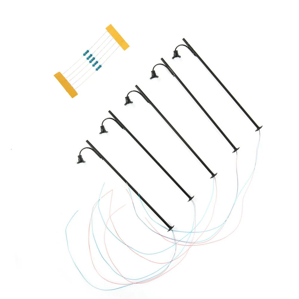 Lights Model Lamps 20mA 3V 5pcs Building Layout H0 Kit HO 6060 LED LEDs Lattice Mast Metal Platform High Quality