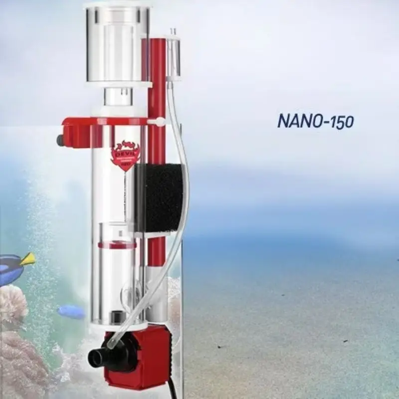 

110v 220v Red Devil NANO-150 protein separator with built-in wall mounted design suitable for fish tanks 50-150L